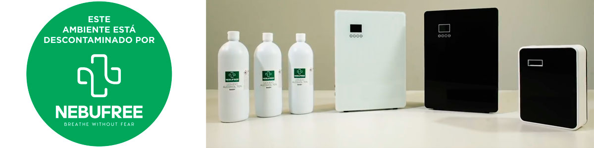 Nuevo dispositivo de desinfección NEBUFREE